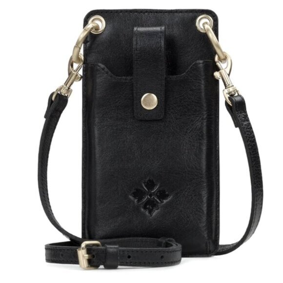 PATRICIA NASH FARLEIGH BLACK PHONE/WALLET XBODY BAG - Picture 1 of 6